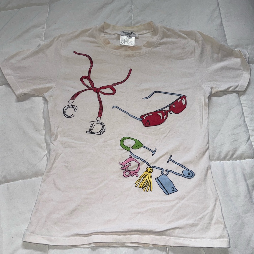 Authentic Vintage Dior Graphic Tee